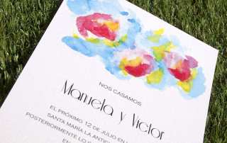 Invitaciones de Boda personalizadas Originales Valladolid