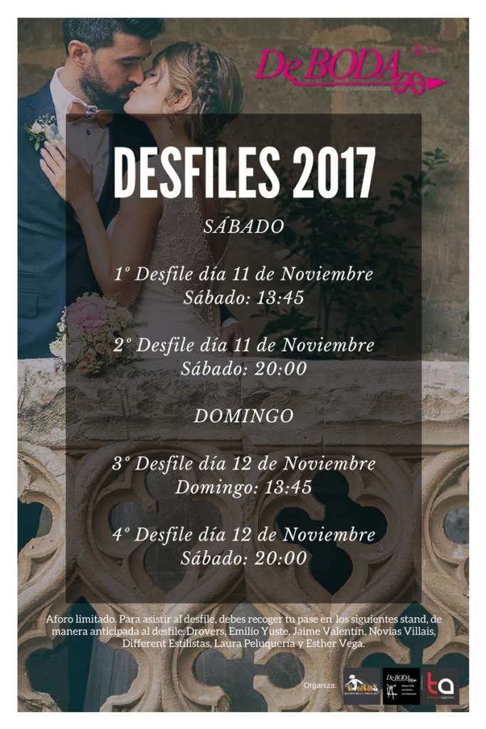 desfiles 2017 pasarela nupcial valladolid