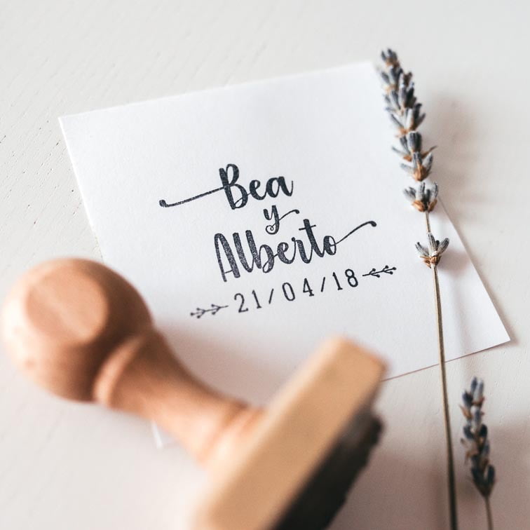 invitaciones de madera para bodas