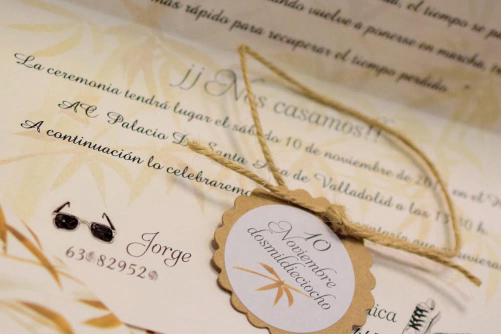 invitación boda perfecta