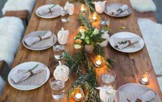 Bodas en Invierno Decoración