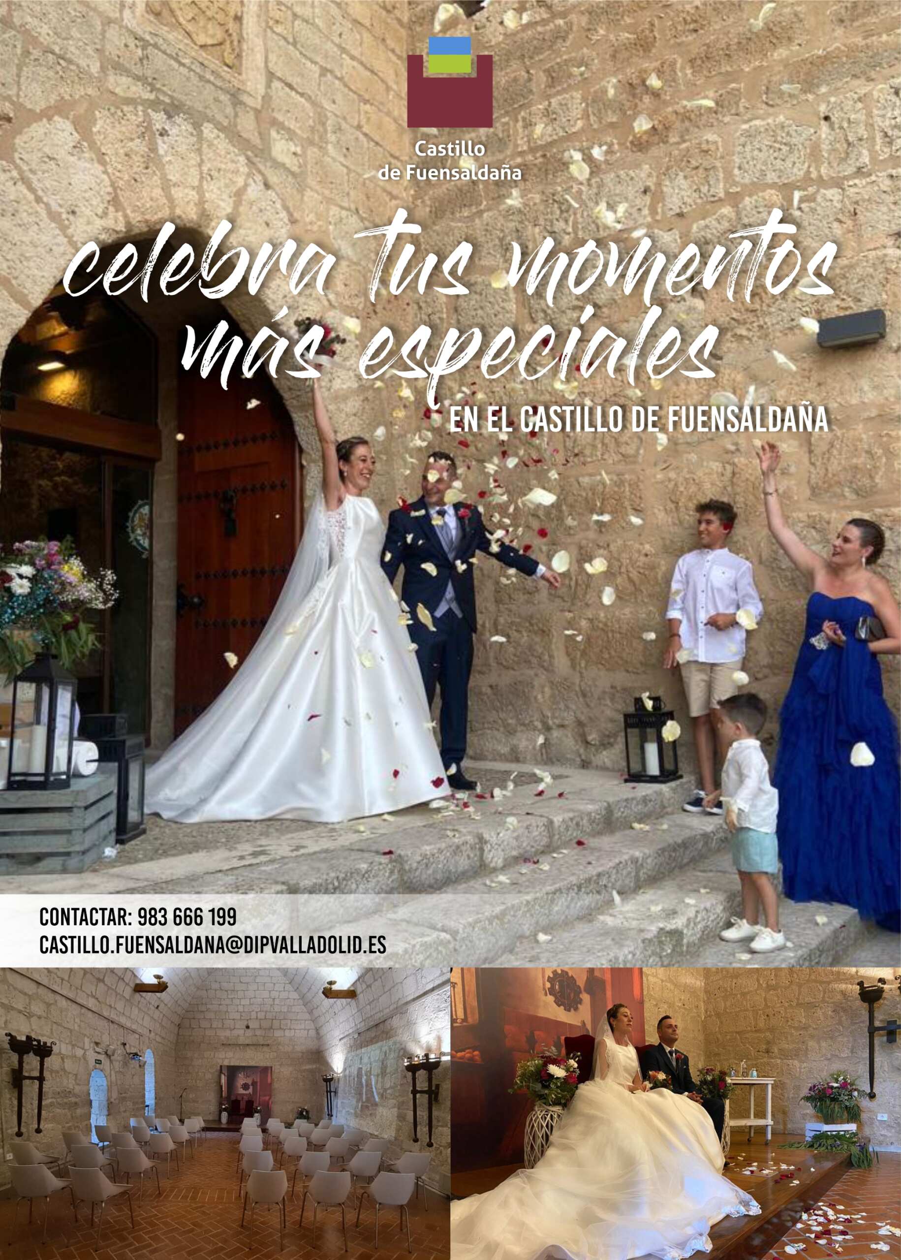 CASASRSE EN EL CASTILLO DE FUENSALDAÑA