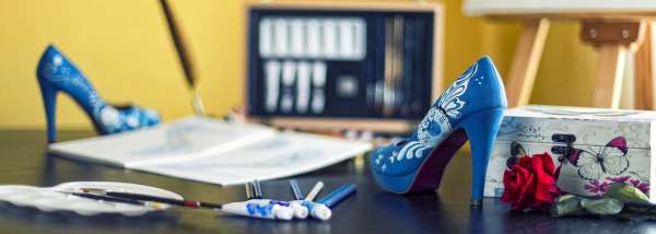 lapiz-creativo-zapatos-pintados